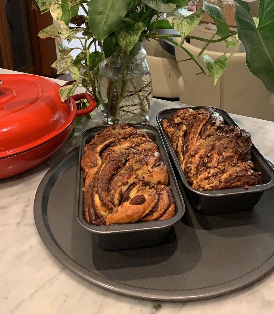 Easy Weekend Baking: Triana Krisandini's Chocolate and Granola Babka