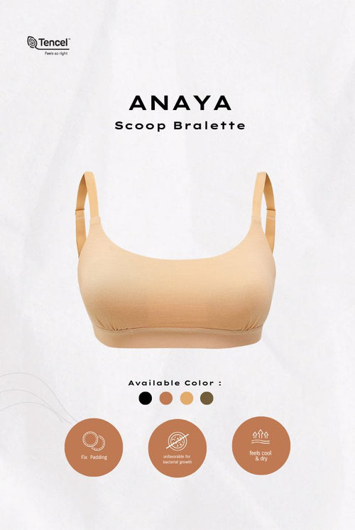 Anaya Scoop Padded Bralette