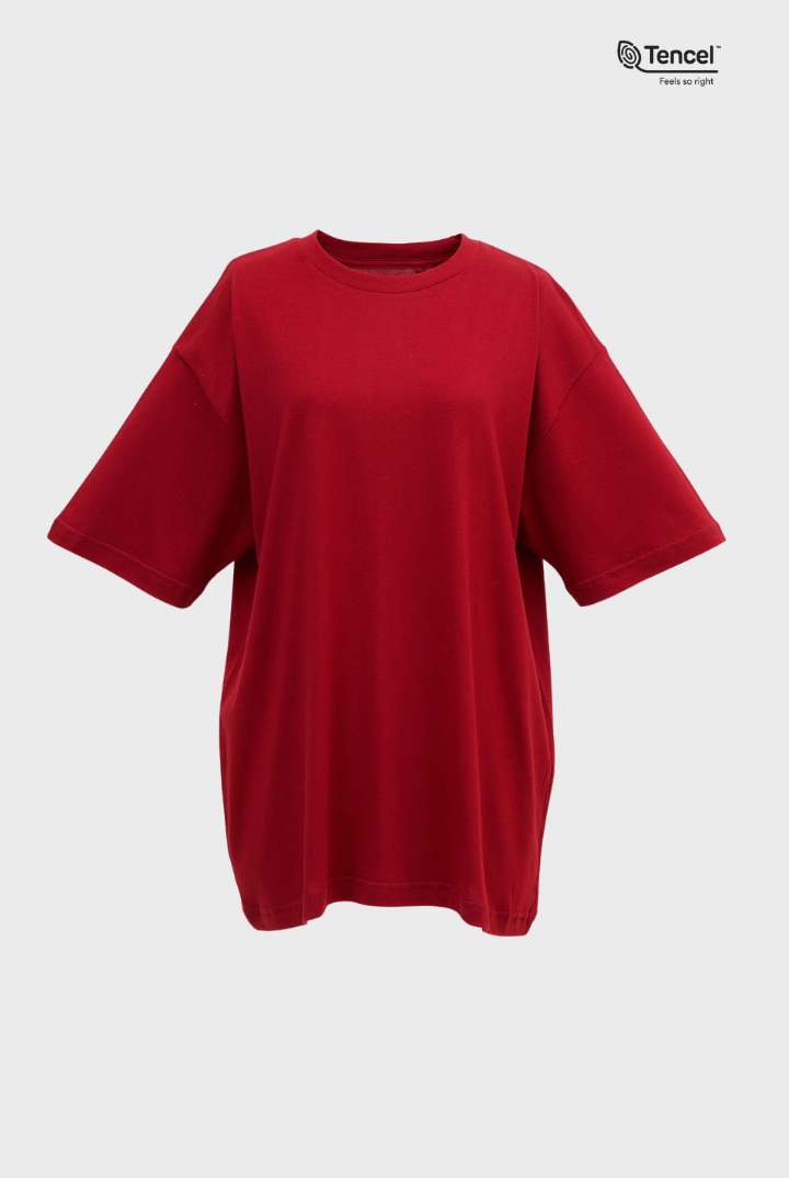 Bajo Unisex T-shirt in Ruby Red