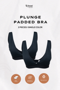 Kemala Plunge Padded Bra 2 Packs