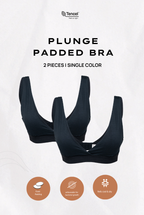 Kemala Plunge Padded Bra 2 Packs