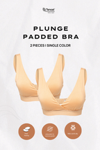 Kemala Plunge Padded Bra 2 Packs