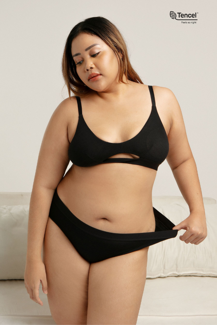 Lobi Tencel Panty in Black