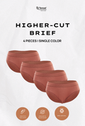 Lobi Tencel Panty 4 Packs in Rosewood