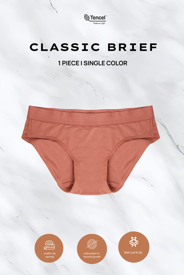 Pala Tencel Panty in Rosewood