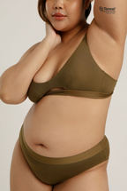 Padma Removable Padded Tencel Triangle Bra 2 Packs in Mix Color 2