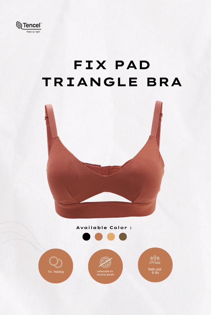 Padma Padded Tencel Triangle Bra