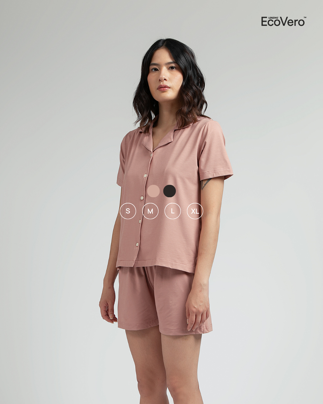 Puri Women Pajama Set in Blush