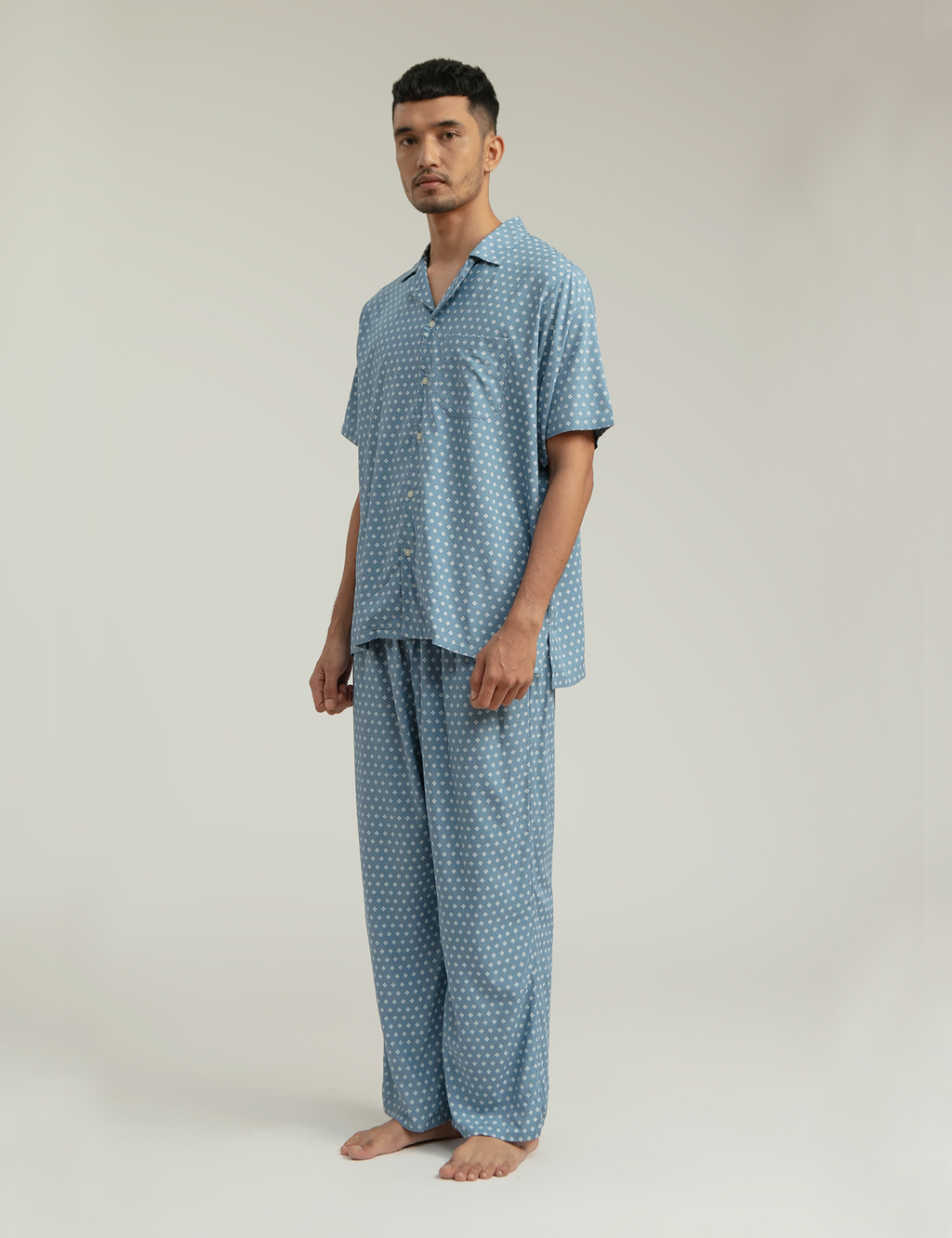 Dali Unisex Relax Top in Sky Bijou