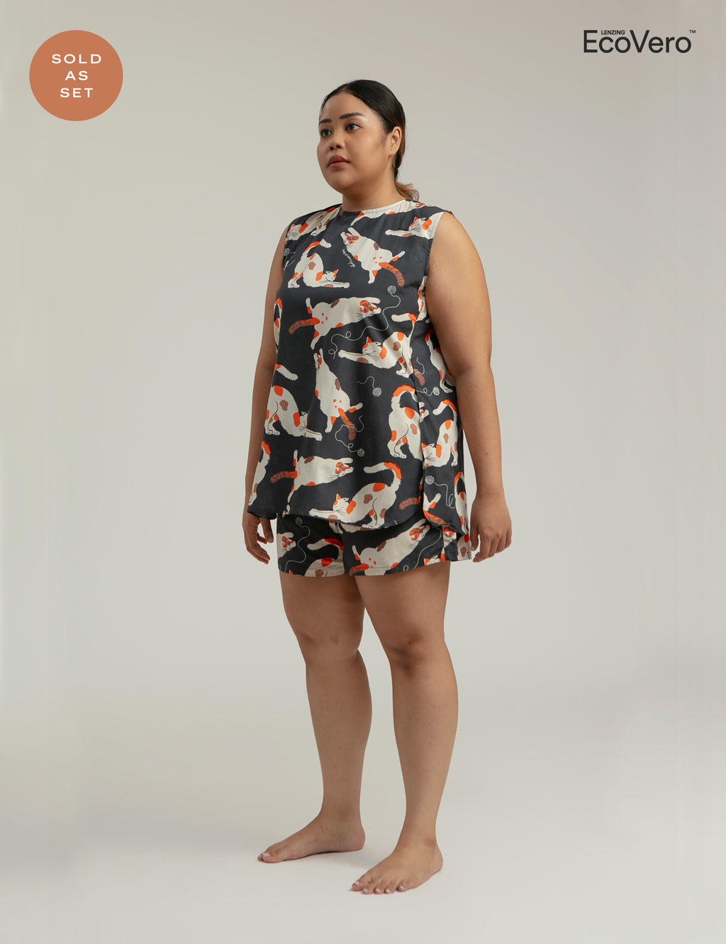 Duku Set in Grey Gembul