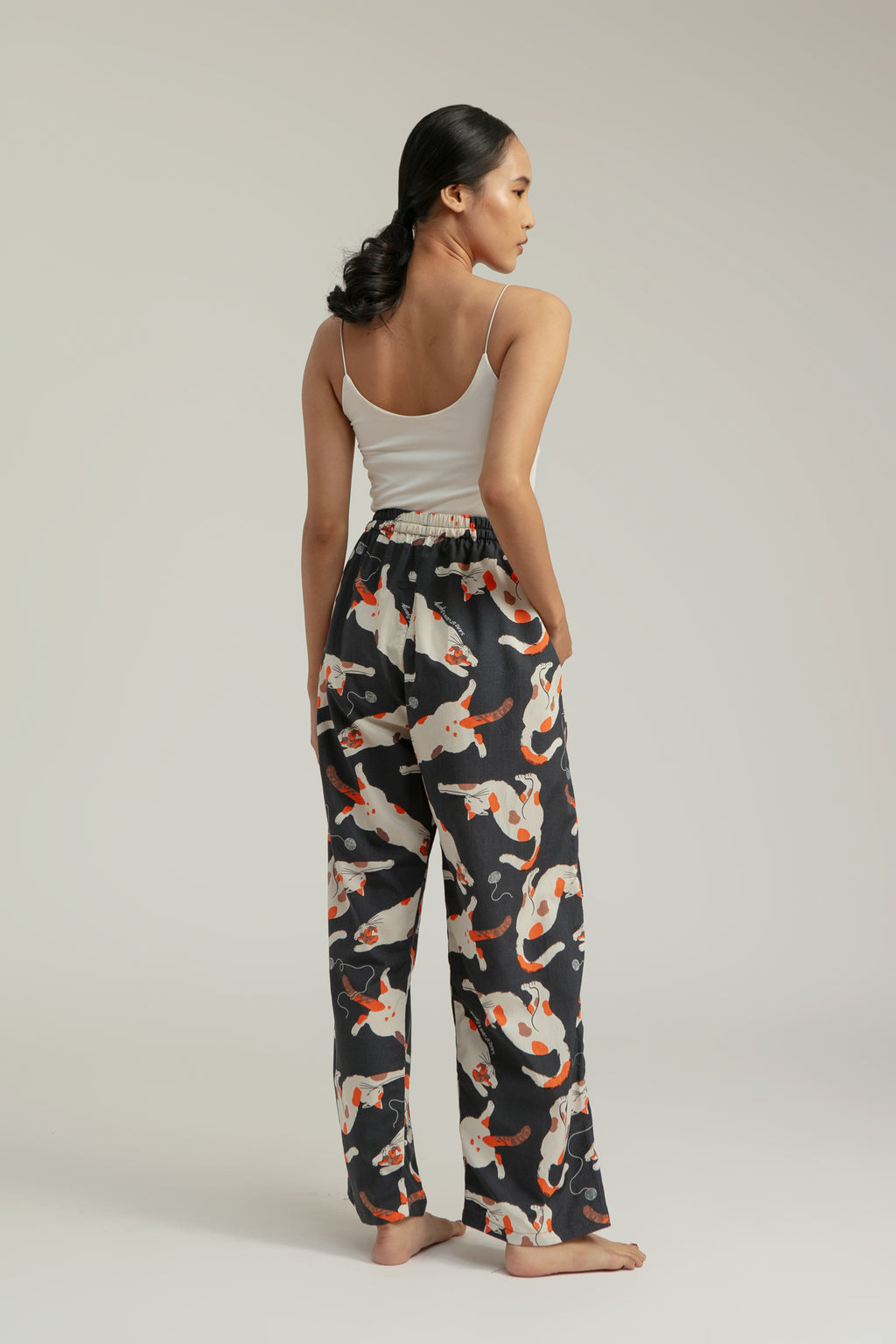 Gani Unisex Relax Pants in Grey Gembul