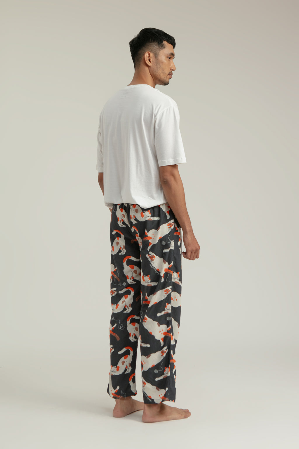 Gani Unisex Relax Pants in Grey Gembul