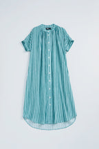 Obi Loose Dress in Ocean Salur