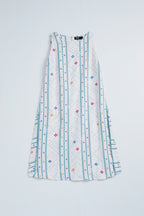 Harau Sleeveless Tunic in Bone Bajamba