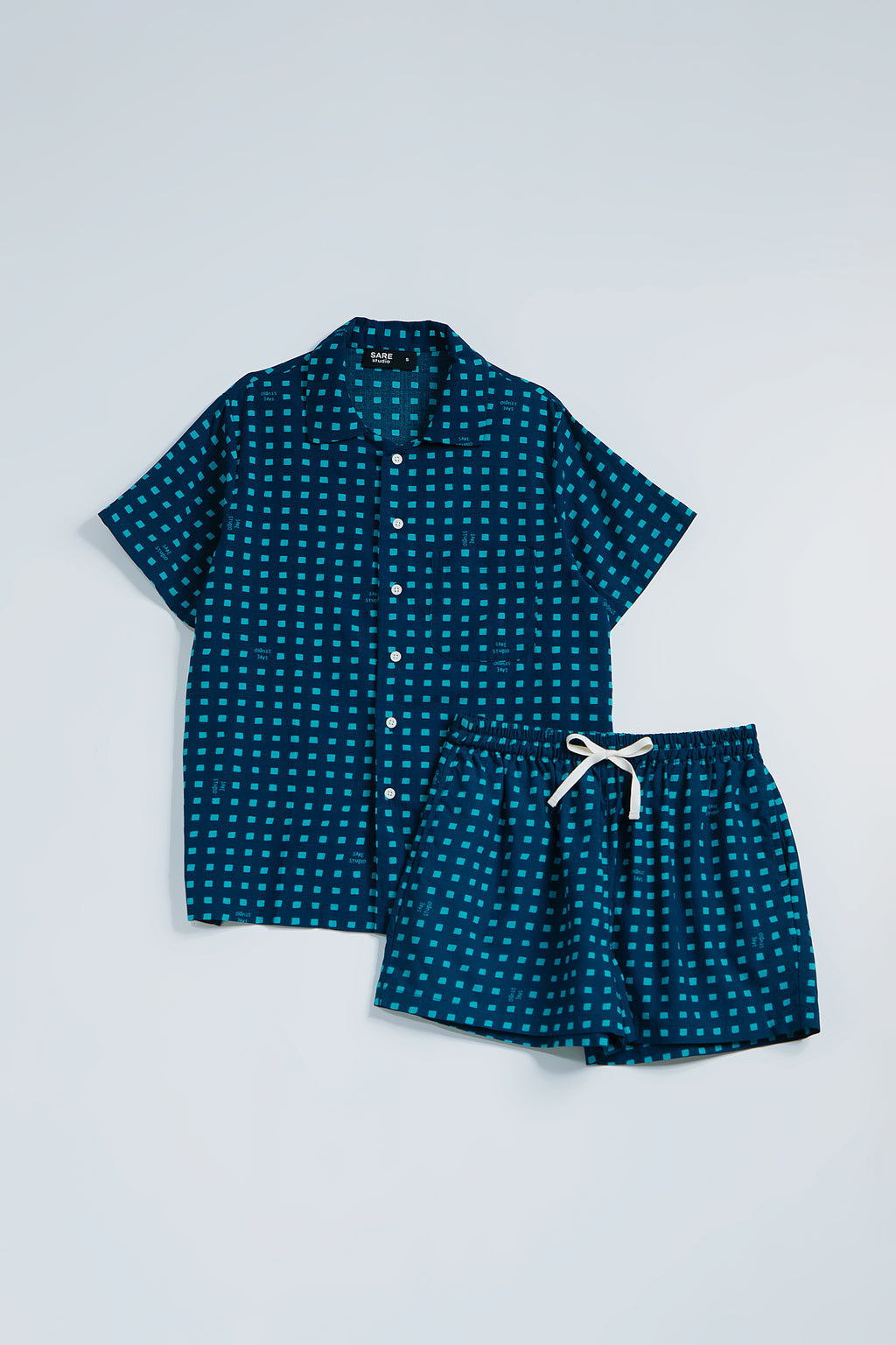 Manggis Pajama Set in Tosca Dadu