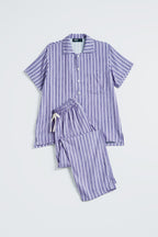 Kasturi Pajama Set in Lilac Salur
