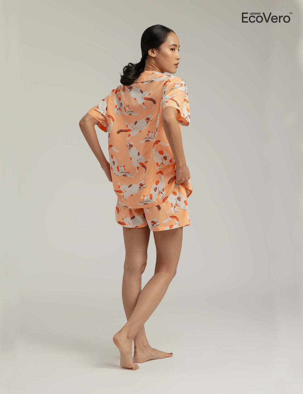 Eboni Set in Peach Gembul