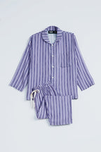 Praya Parigi Kids Long Sleeve Set in Lilac Salur