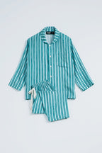 Praya Parigi Kids Long Sleeve Set in Ocean Salur