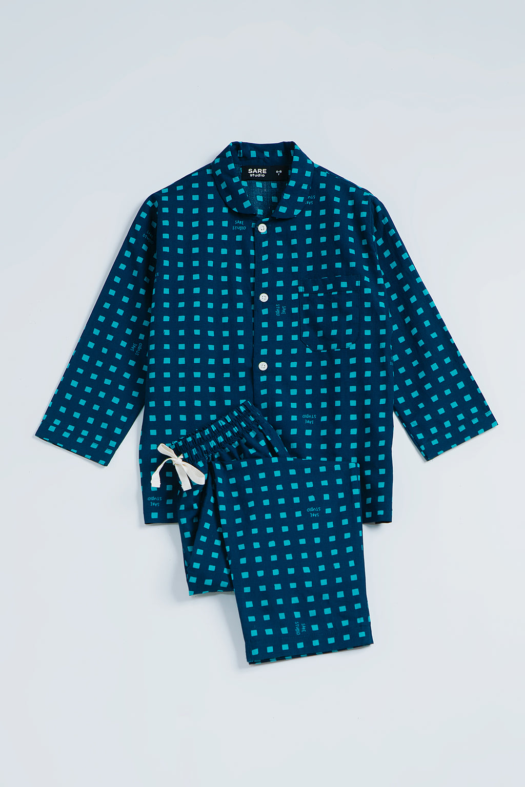 Praya Parigi Kids Long Sleeve Set in Tosca Dadu