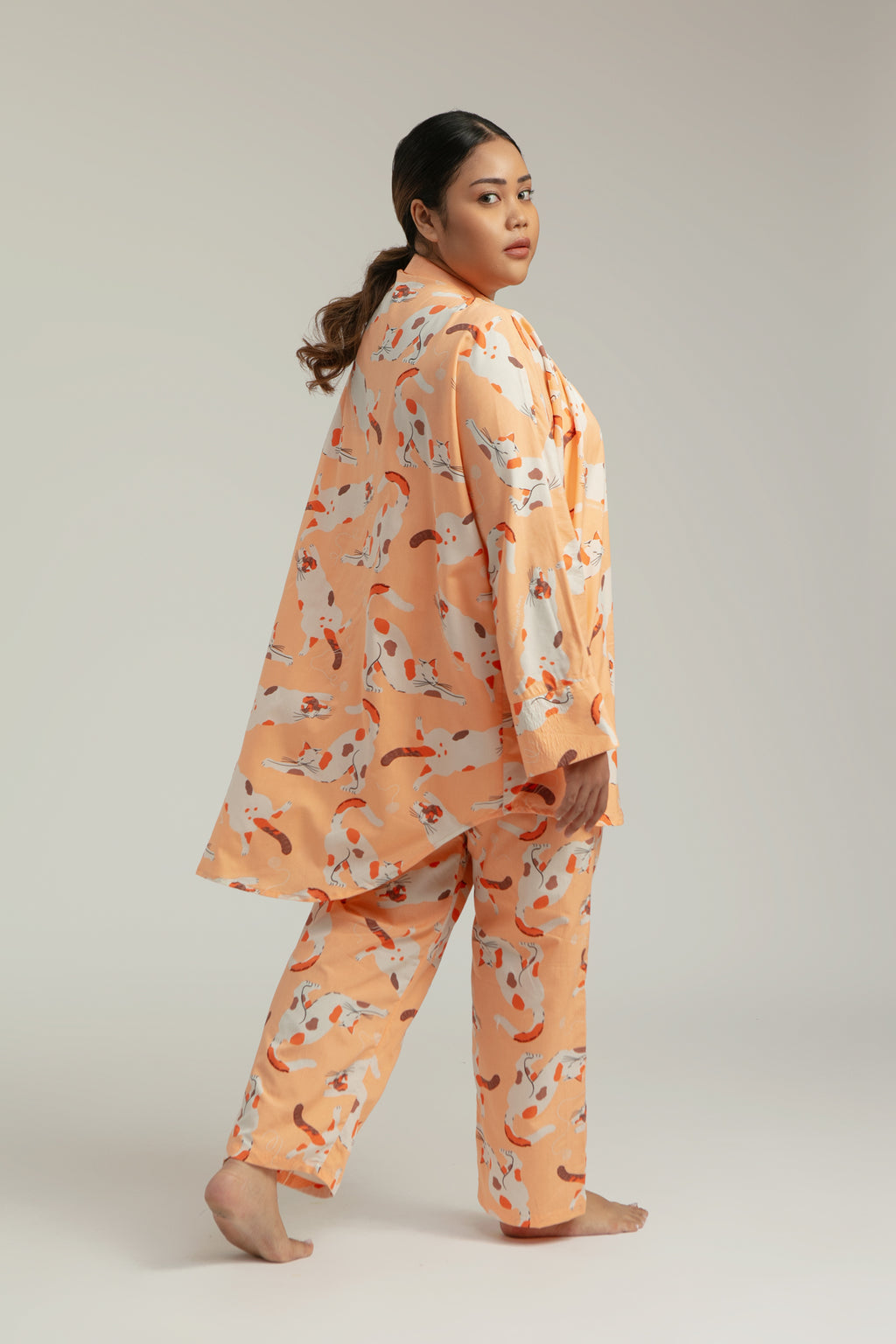 Matoa Set in Peach Gembul