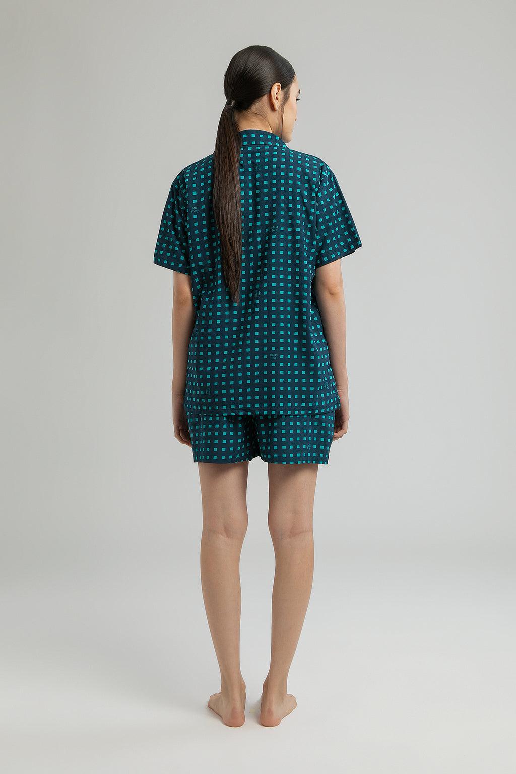 Manggis Pajama Set in Tosca Dadu