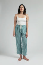 Kasturi Pajama Set in Ocean Salur
