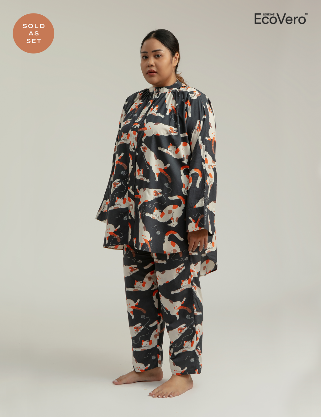 Matoa Set in Grey Gembul