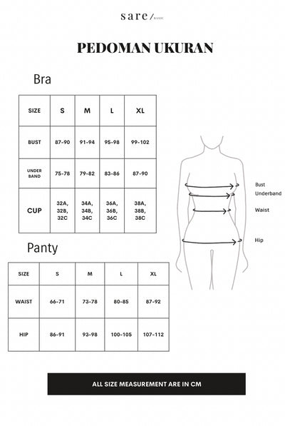 Tonga BV - LadyX set Sarita: bra and panties. A charming
