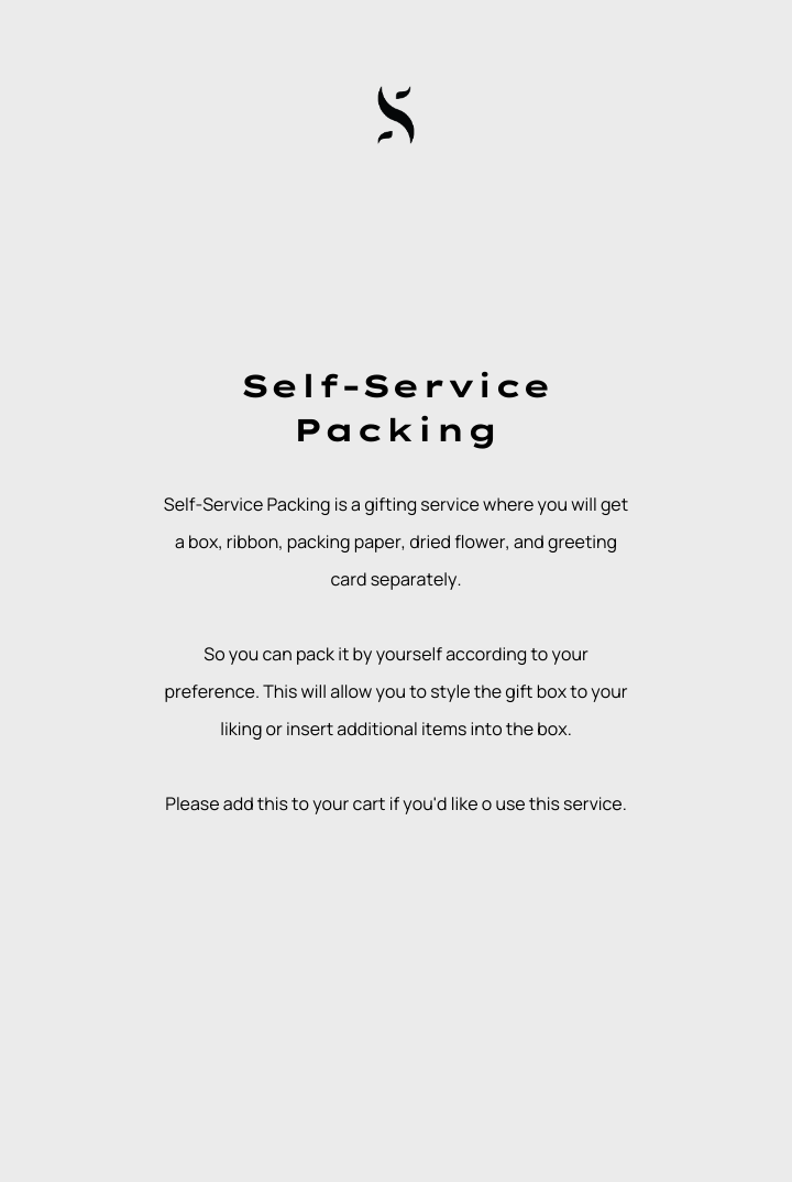 Self-Service Packing