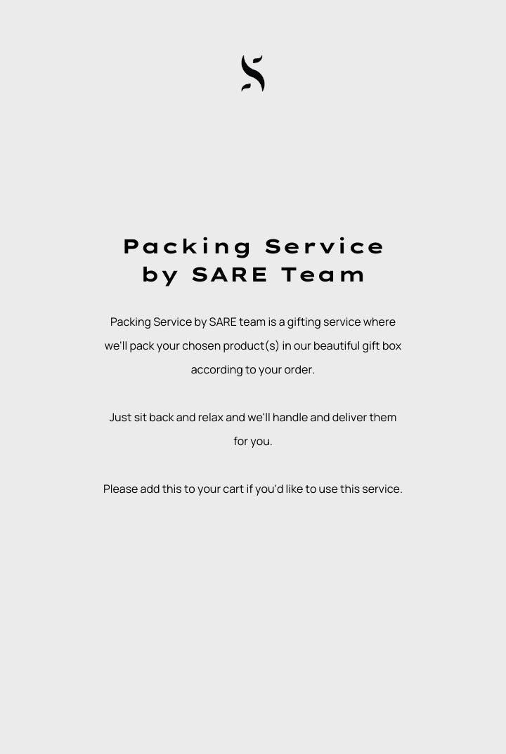 Packing Service by SARE Team