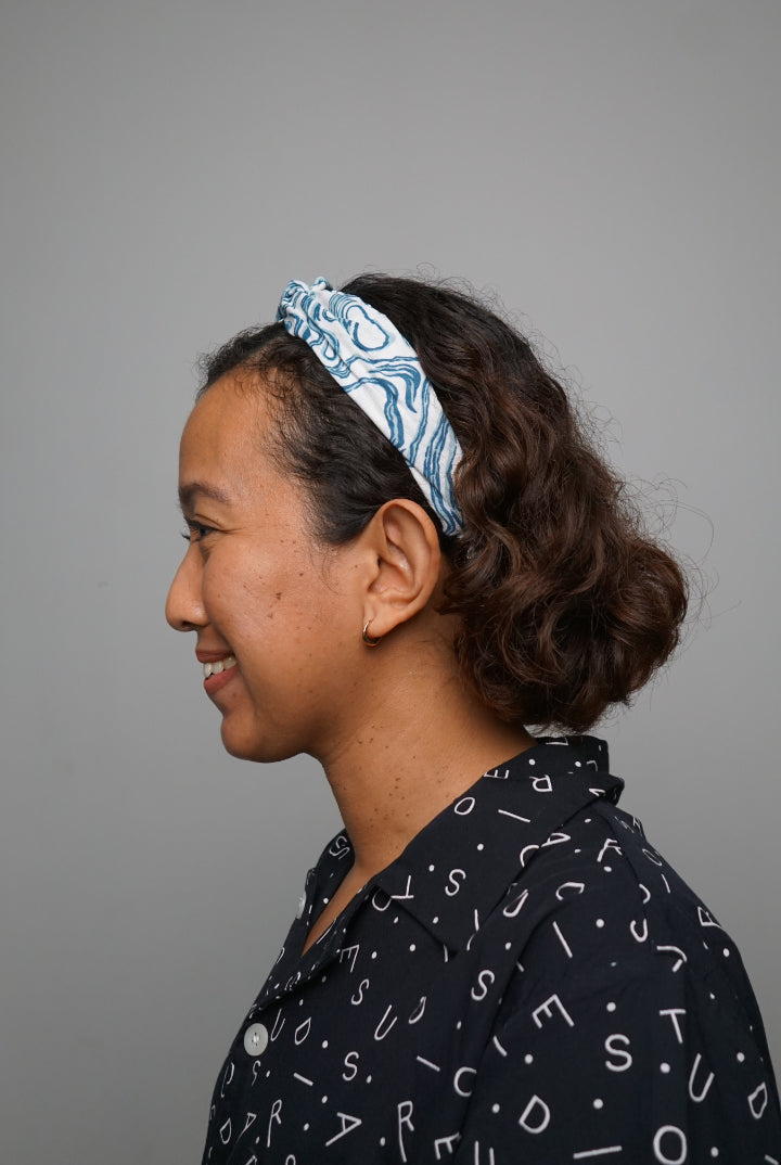 Natia Headband In Wave