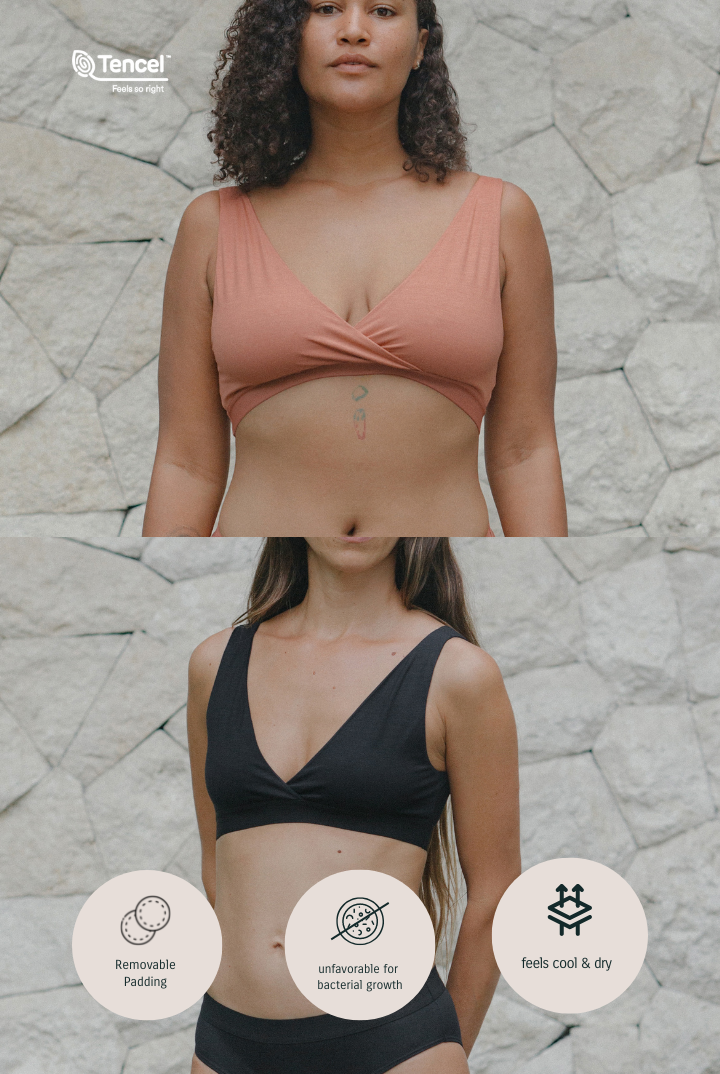 Cita Padded Bralette 2 Packs in Mix Color