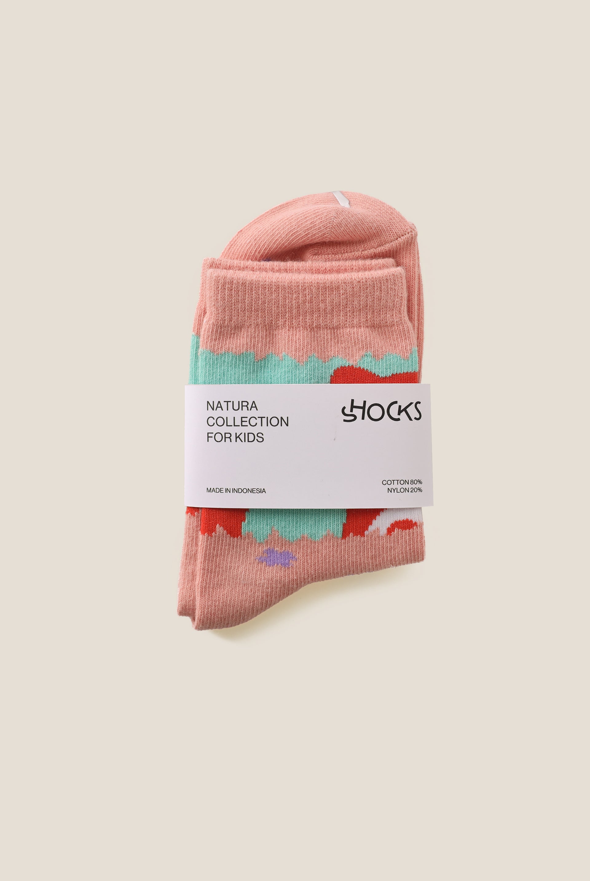 Natura Kids Socks in Pink