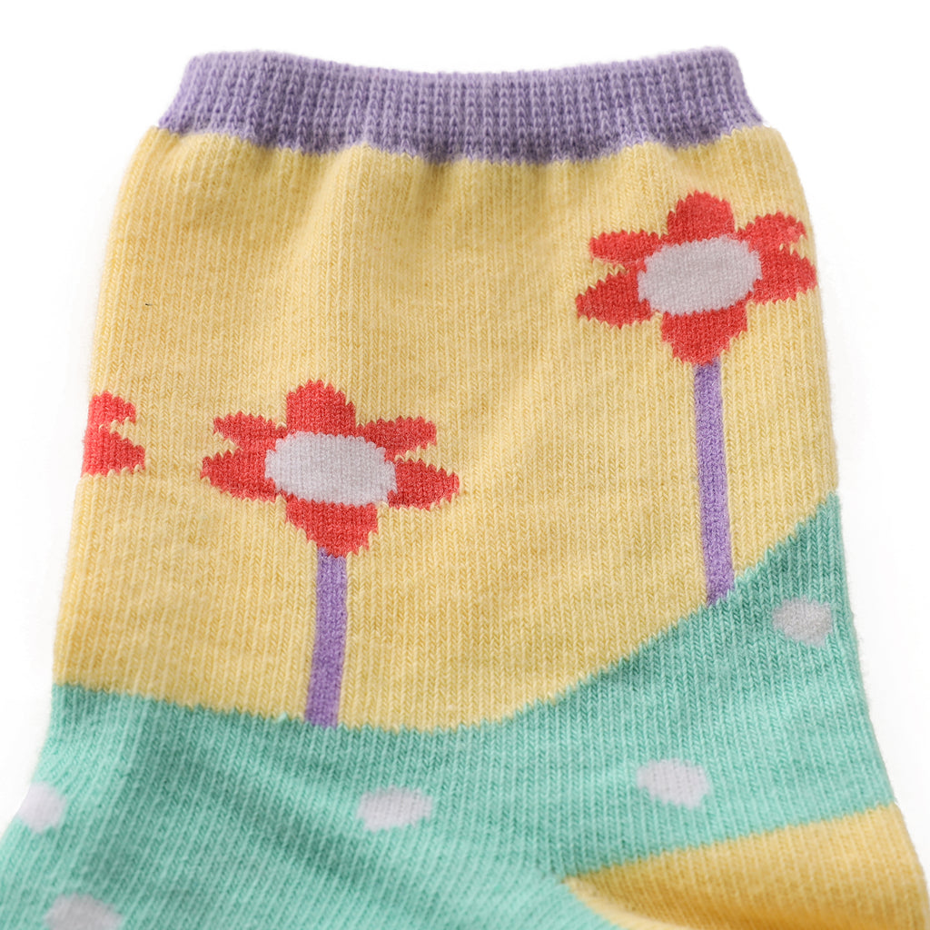 Natura Socks in Yellow