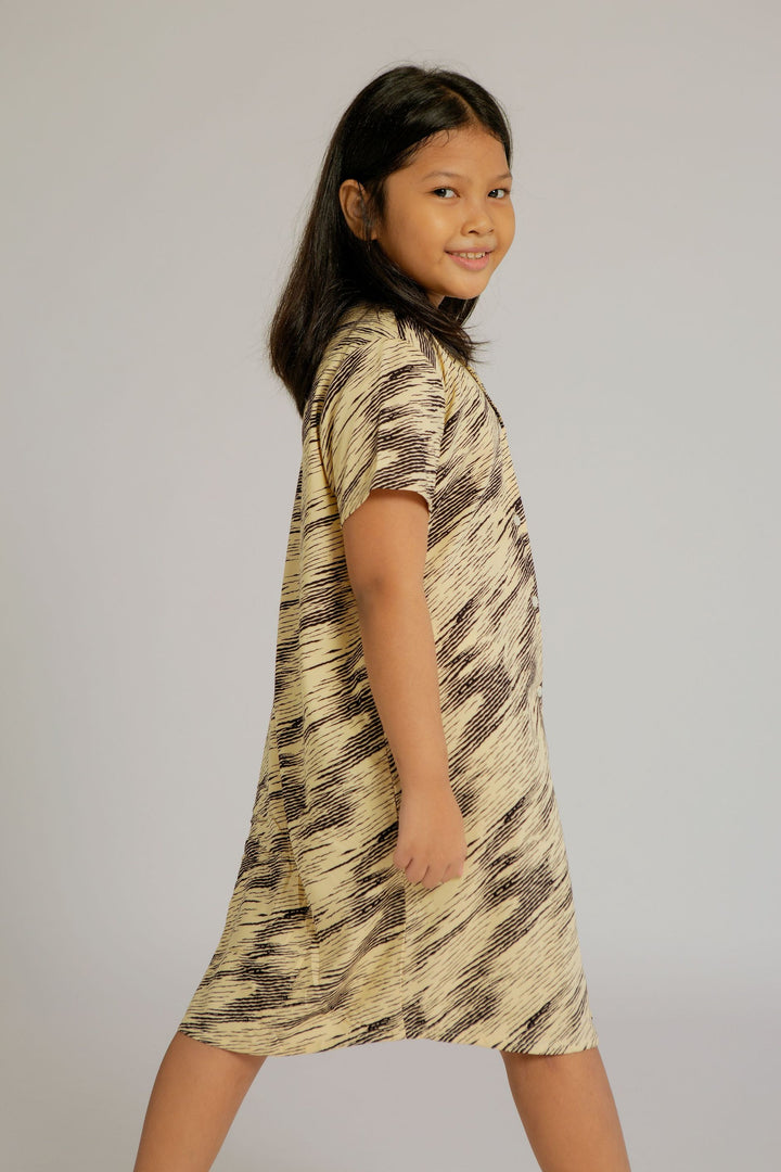 Maje Kids Pajama Nightdress in Zebra