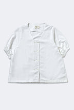 Tori Puff Sleeve Top in White