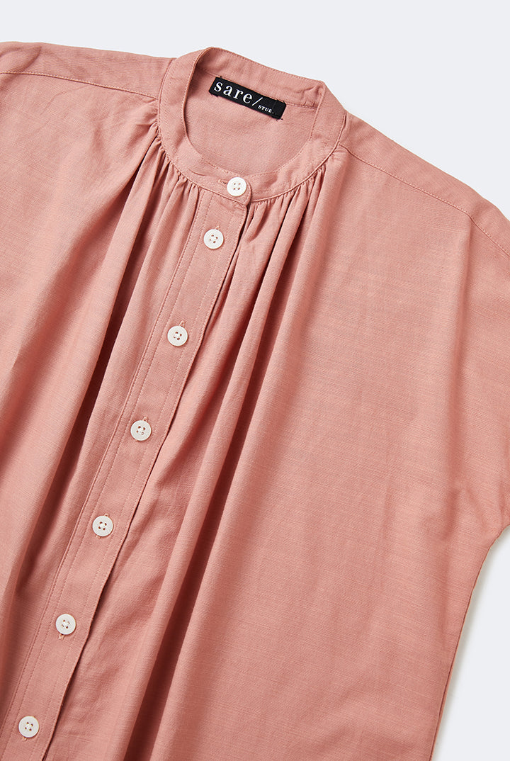 Toba Pajama Top in Salmon