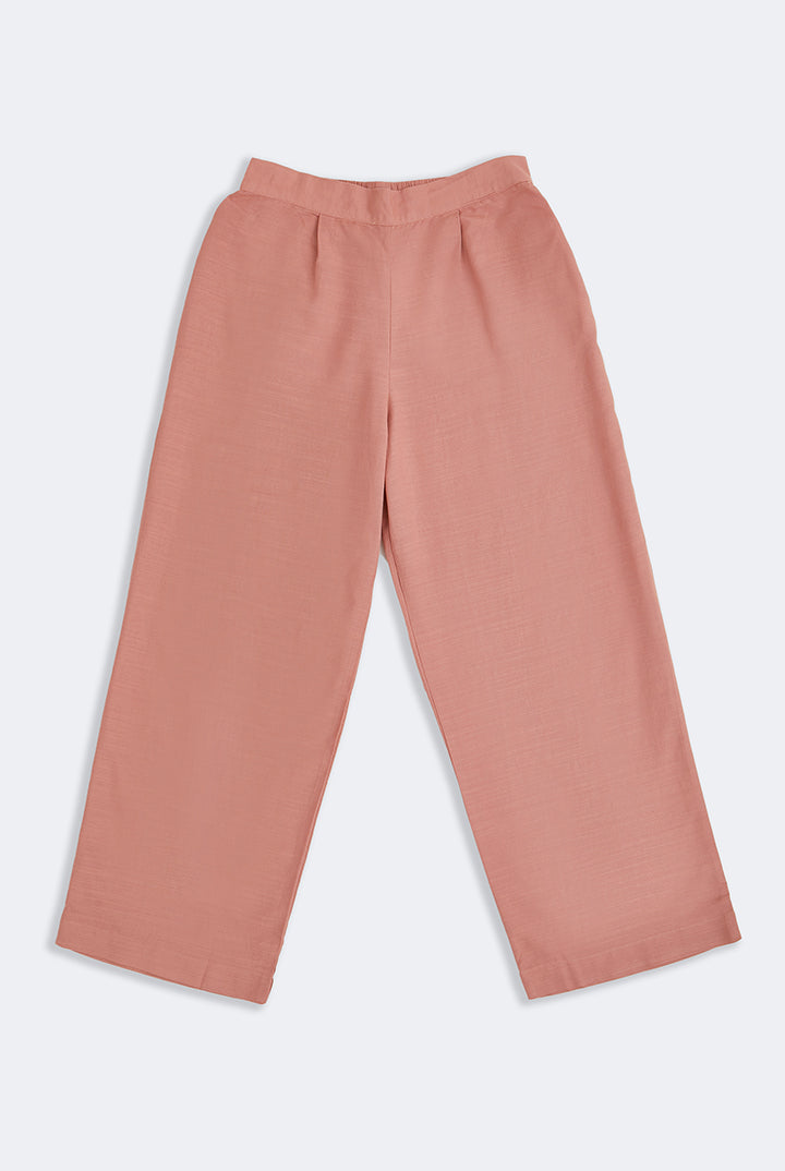 Kai Classic Straight Pants in Salmon