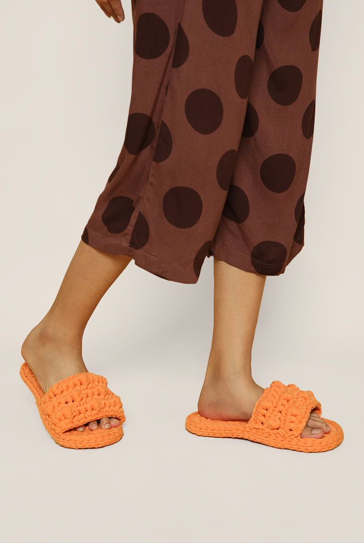 Chaaya Home Slipper in Orange