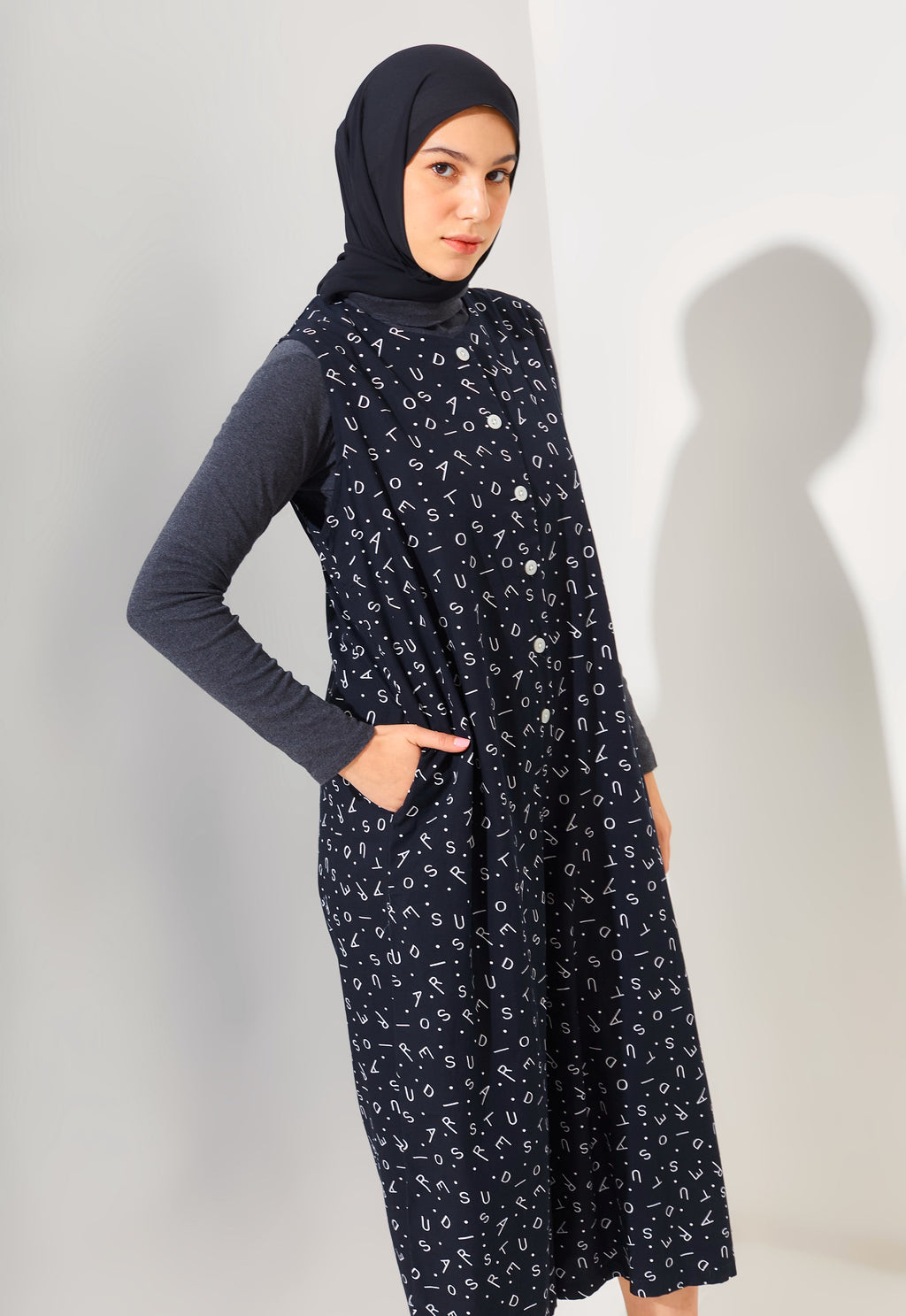 Banda Jumpsuit in Black Monogram